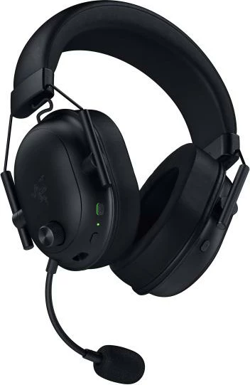 Kufje gaming me mikrofon, Razer BlackShark V2 HyperSpeed (RZ04-04960100-R3M1), wireless 2.4 GHz & Bluetooth 5.2, USB-C, THX Spatial, e zezë