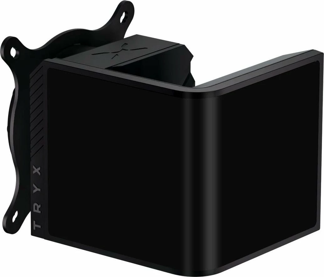 Ftohës uji AiO TRYX Panorama SE ARGB 360 (L-P360L-AM3M-G0K), radiator 360mm, 3x120mm PWM, ekran 3D AMOLED 2K, e zezë