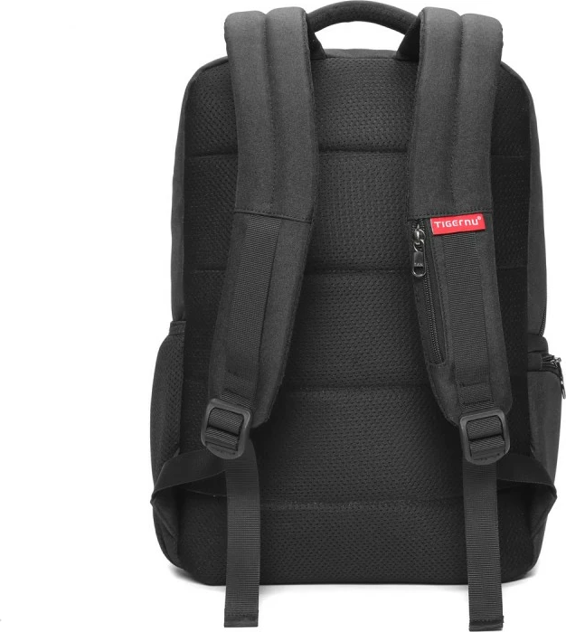 Çantë shpine për laptop Tigernu Pictor 15.6\", rezistente ndaj ujit, me port USB, e zezë/gri