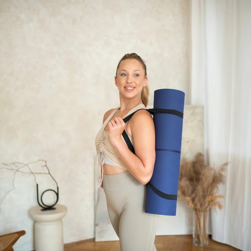 Tapet yoga HMS YM10, i kaltër