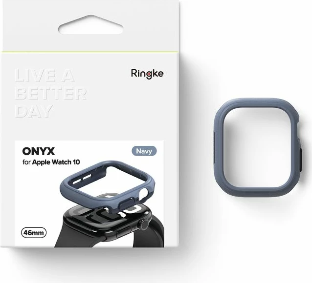 Mbështjellës Ringke Onyx për Apple Watch 10, 46mm, Blu