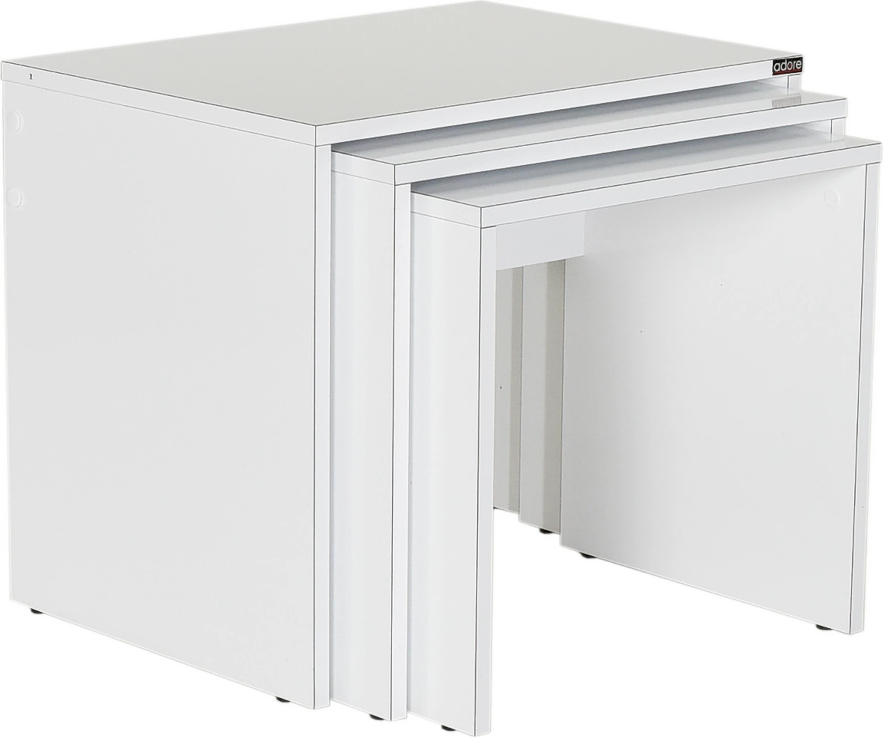 Tavolinë kafeje Hanah Home, Shp-103-Pp-1, e bardhë