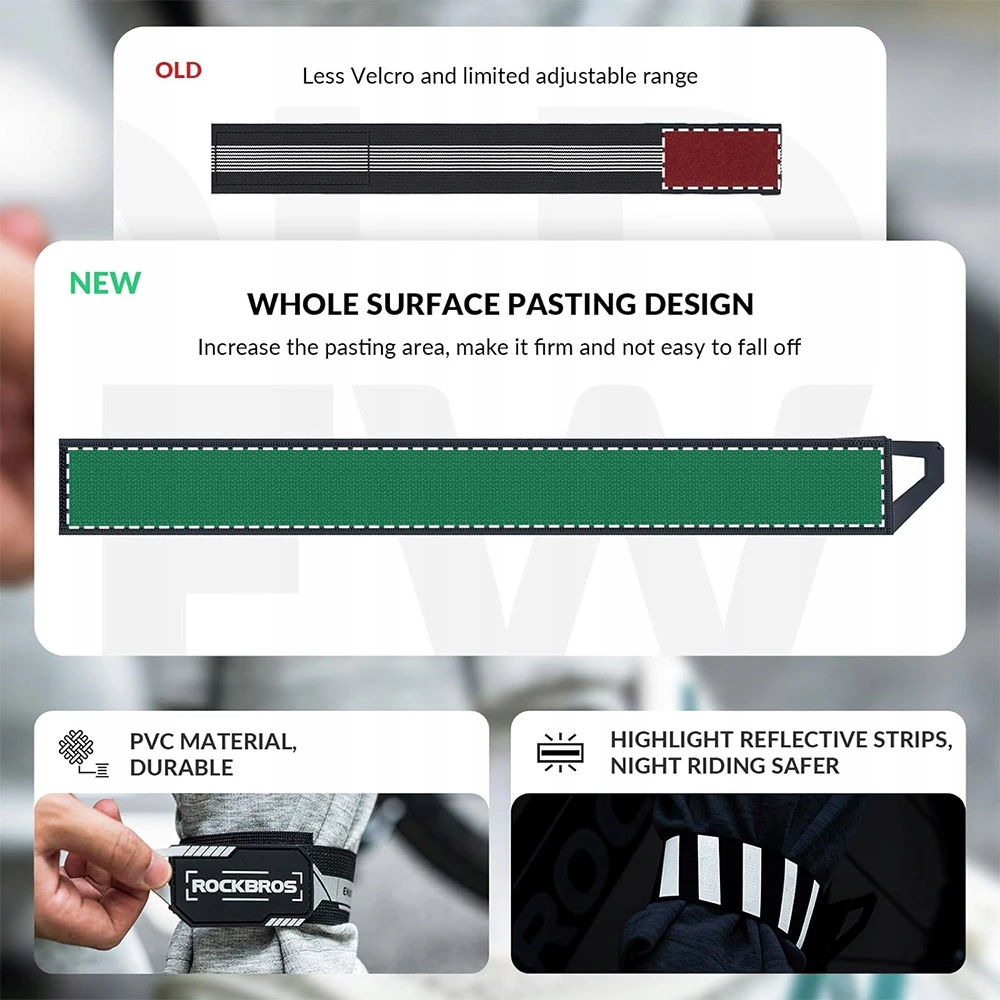 Shirit reflektues Rockbros 49210008001, i gjelbër