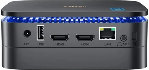 Kasë mini PC Blackview MP60 N150, 16 GB RAM, 1 TB SSD, Windows 11 Pro, e zezë