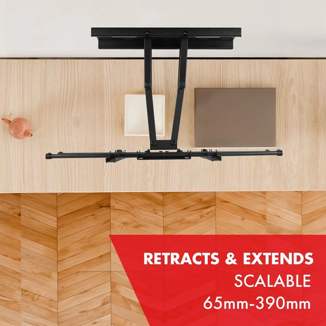 Mbajtëse TV Maclean MC-789, për 32-85", VESA 600x400, 60kg, e zezë