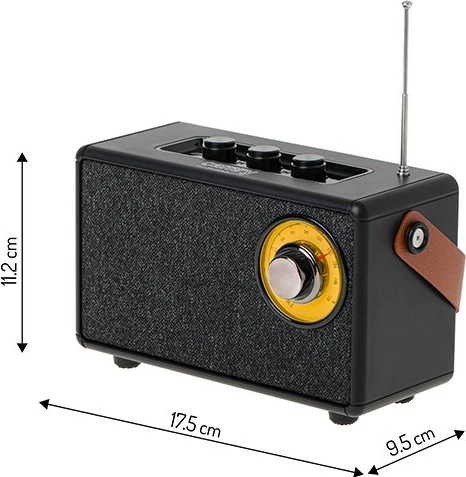 Altoparlant Bluetooth Camry CR1902, FM, USB-C, i zi