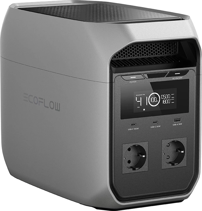 Stacion energjie portativ EcoFlow DELTA 3 Classic 1024Wh 1800W, gri