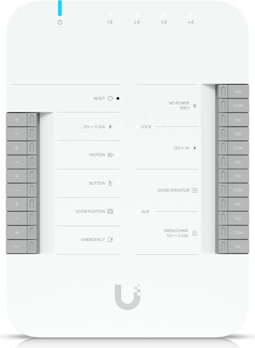 Hub Ubiquiti UA-Hub-Door, 5 porta Ethernet, LED, 30 W