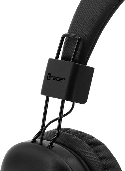 Kufje Tracer M1 BT, wireless, Bluetooth 5.4, mikrofon, 30h, USB-C, e zezë