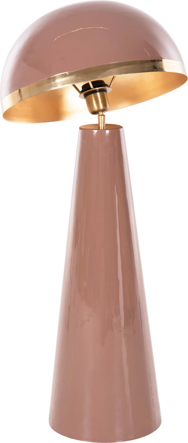 Llambë dyshemeje SMUSH FH4257.06 metalike, ngjyrë salmoni dhe ari, kapak rrotullues Φ36,5x84H cm