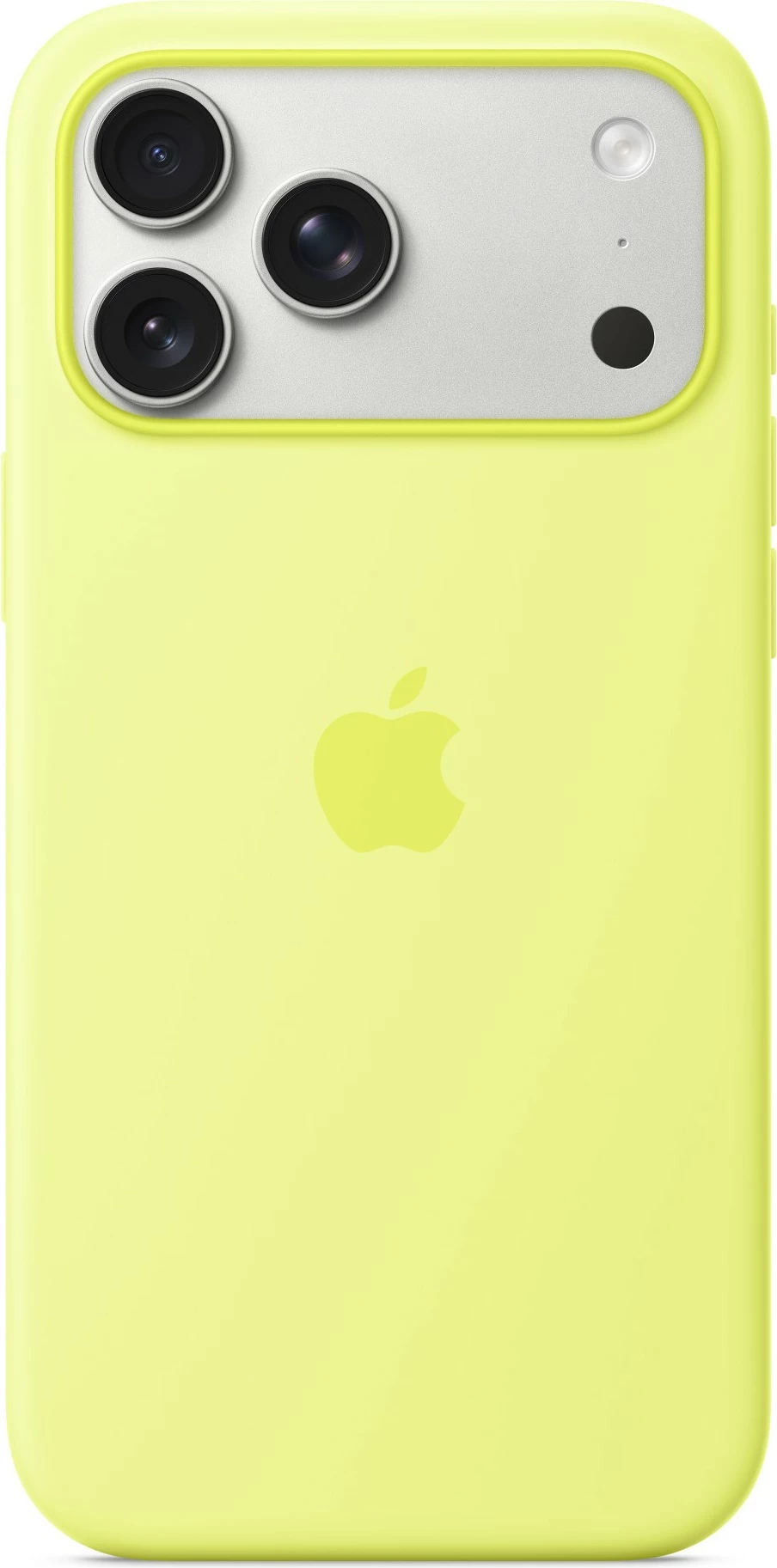 Mbështjellës silikon për iPhone 17 Pro Max Apple, MagSafe, neongjelbër