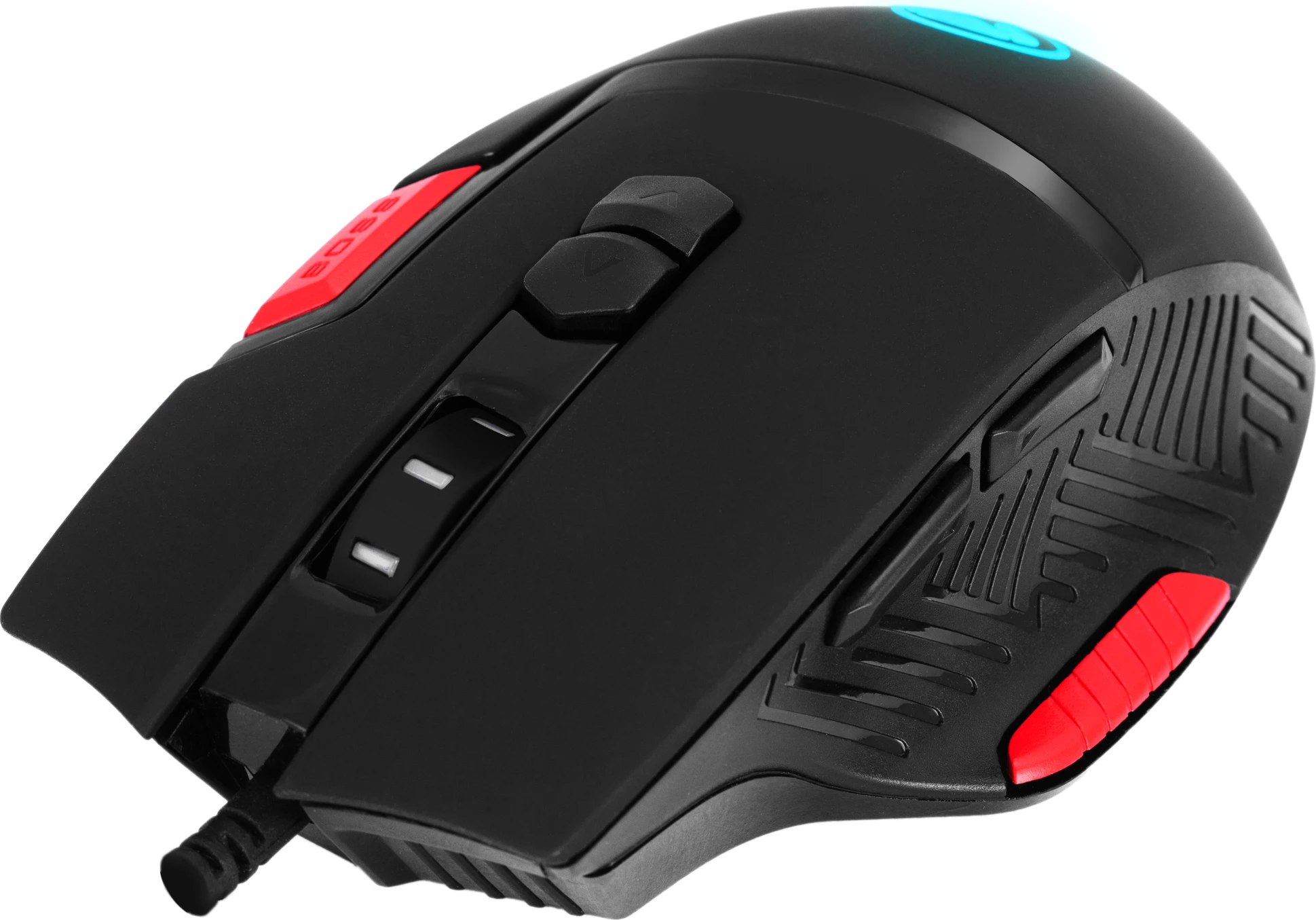 Set Maus + Mauspad Marvo M355+G1 7200 DPI USB, kuqe/zi, 2-në-1
