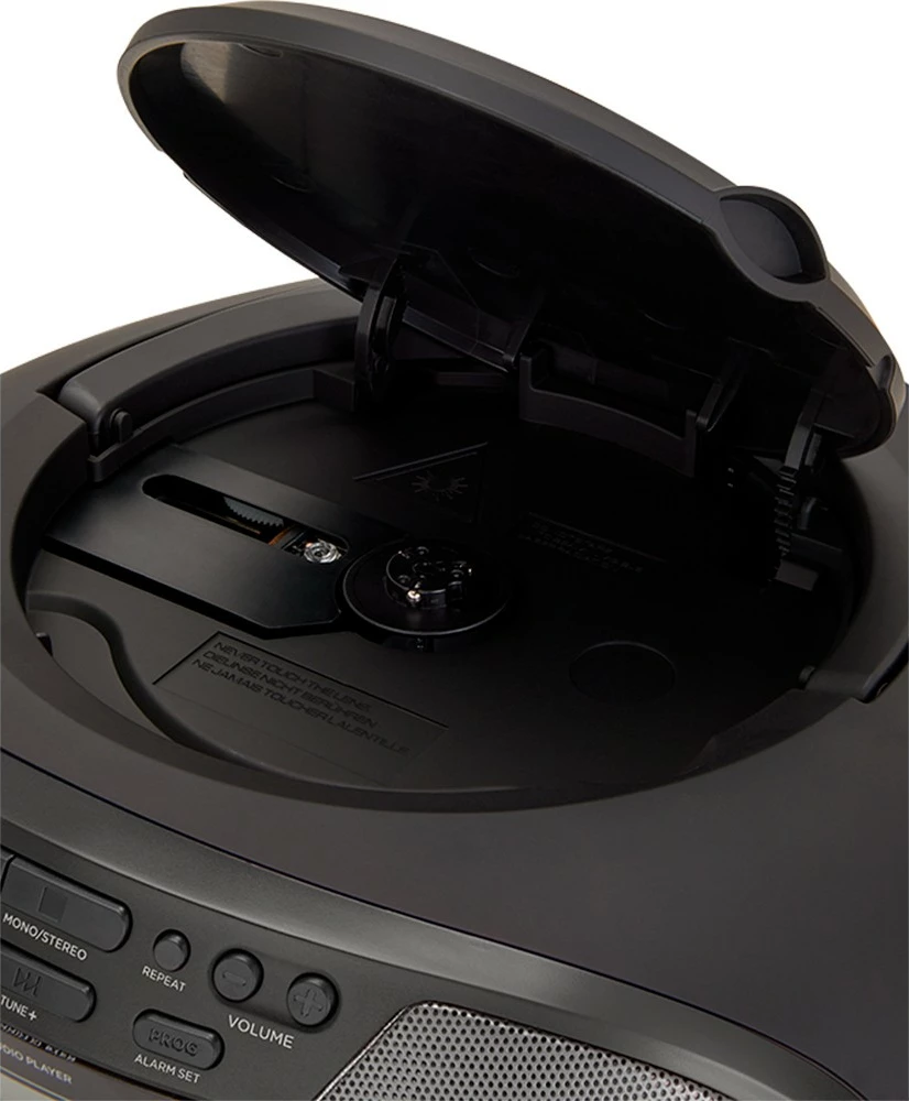 Boombox AIWA BBTU-400BK, CD/MP3, Bluetooth, USB, FM radio, E zezë/Gri