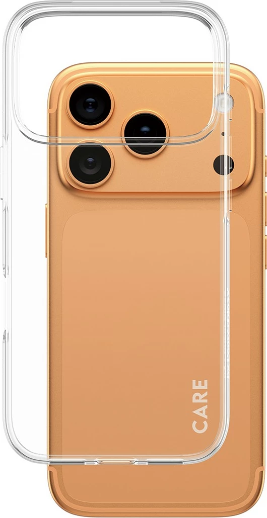 Mbështjellës PanzerGlass CARE fashionable X-Ray Soft Basic për iPhone 17 Pro, transparent