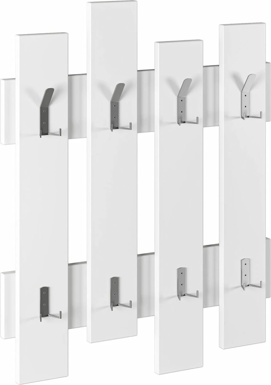 Varëse muri Skye Decor, model valë, e bardhë