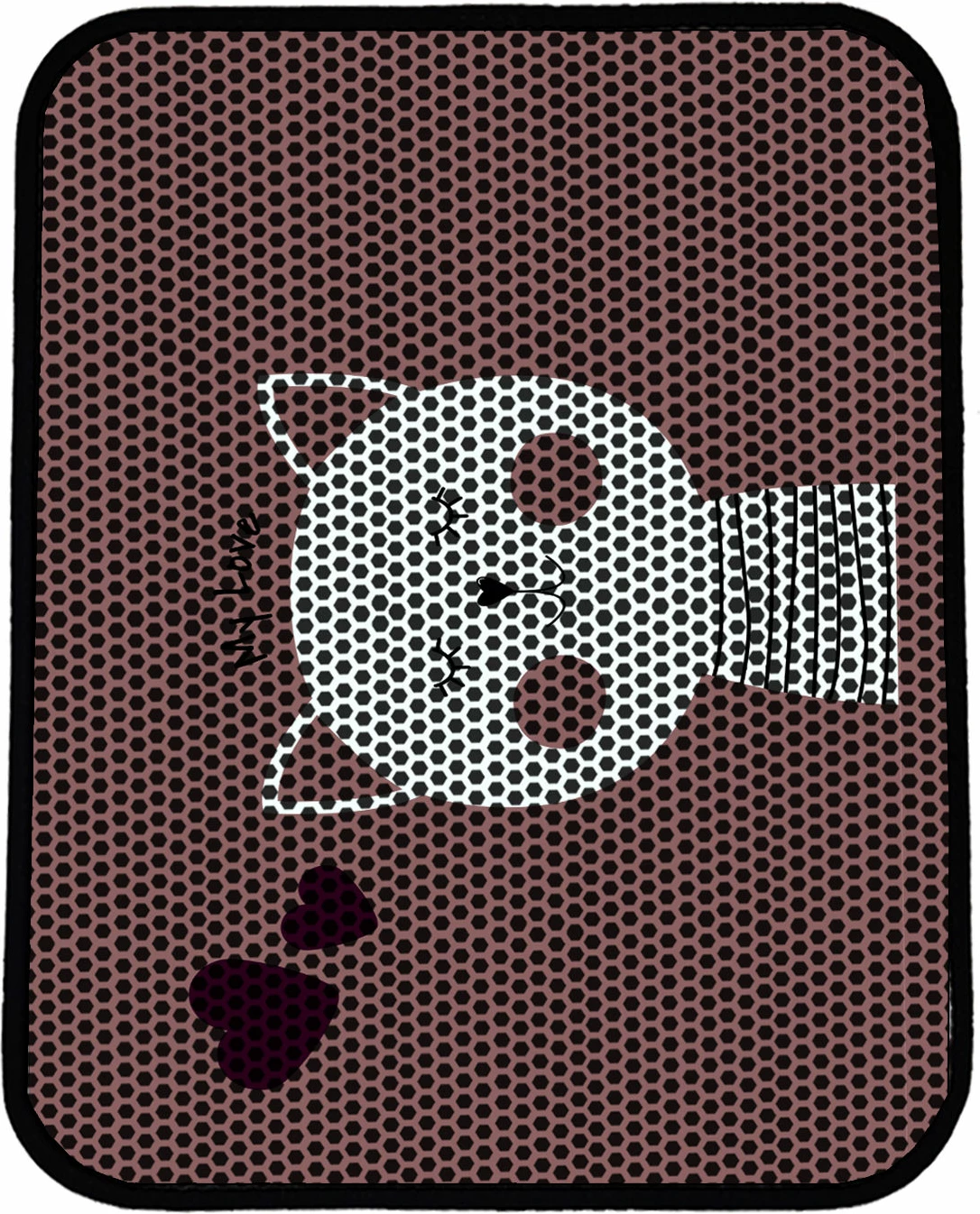 Tapet për rërë mace, shumëngjyrësh, Nrszn0028