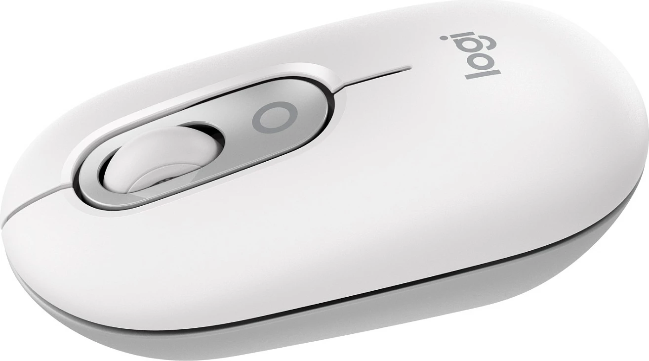 Maus Logitech POP, Optik, Bluetooth, Bardhë