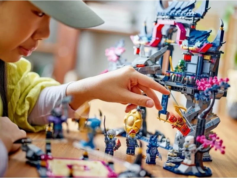 Set lodrash Lego Ninjago për fëmijë, Wolf Mask Shadow Dojo