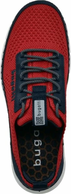 Atlete për meshkuj Bugatti, të kuqe