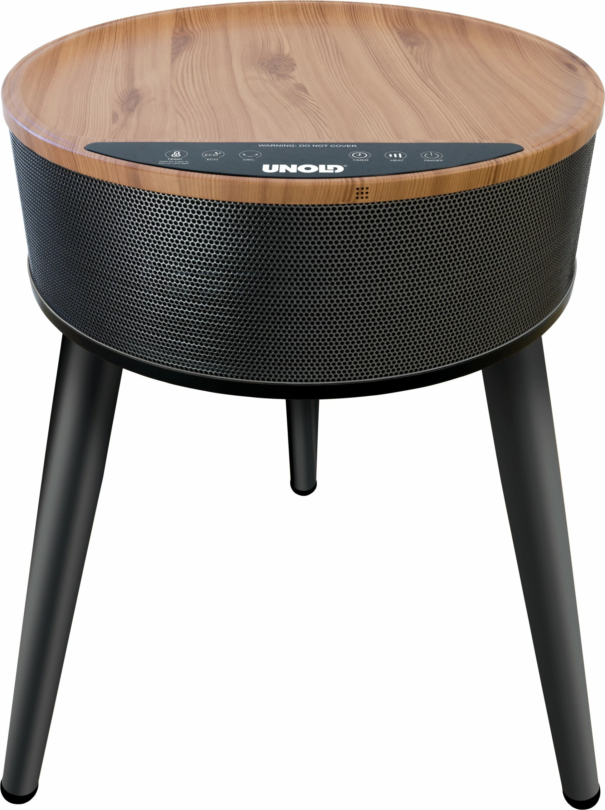 Ngrohës elektrik UNOLD 86545, Keramik, 1.2 m, Ngjyrë e zezë