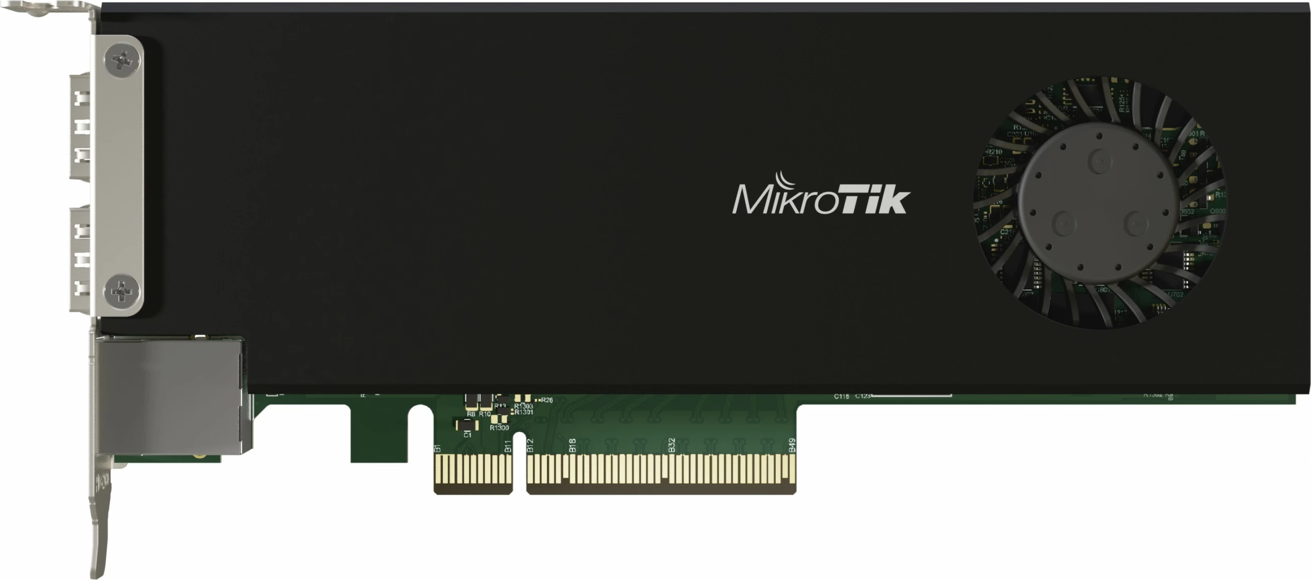 Kartelë rrjeti MikroTik CCR2004-1G-2XS-PCIe, PCI Express, Ethernet / Fiber