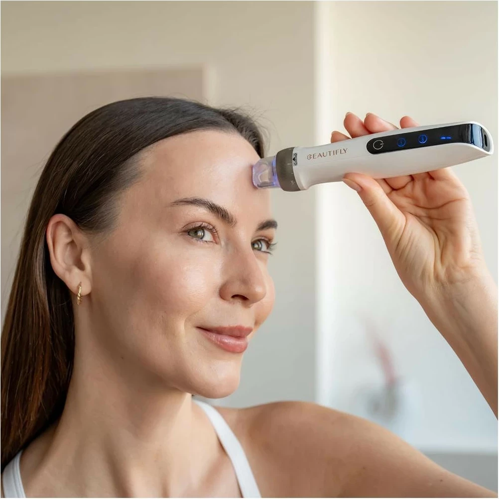 Pajisje mezoterapie me mikrogjilpëra Beautifly CollagenBoost, e bardhë