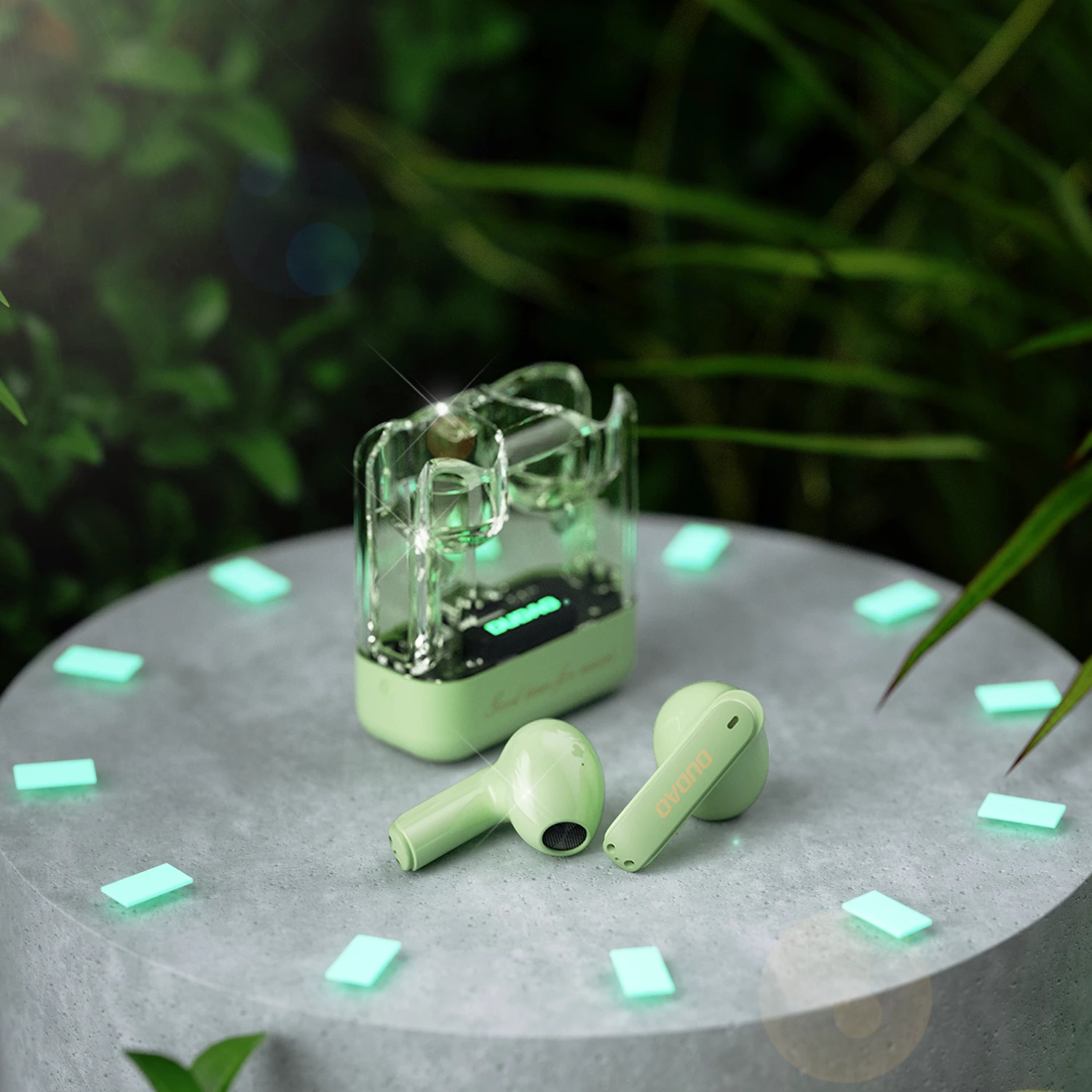 Kufje Dudao U18Pro TWS, Bluetooth 5.3, Gjelbër