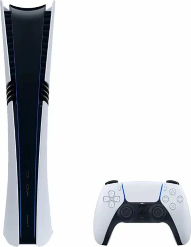 Konsolë lojërash Sony PlayStation 5 Pro Digital 2TB SSD, e bardhë, set me 1 kontrollor
