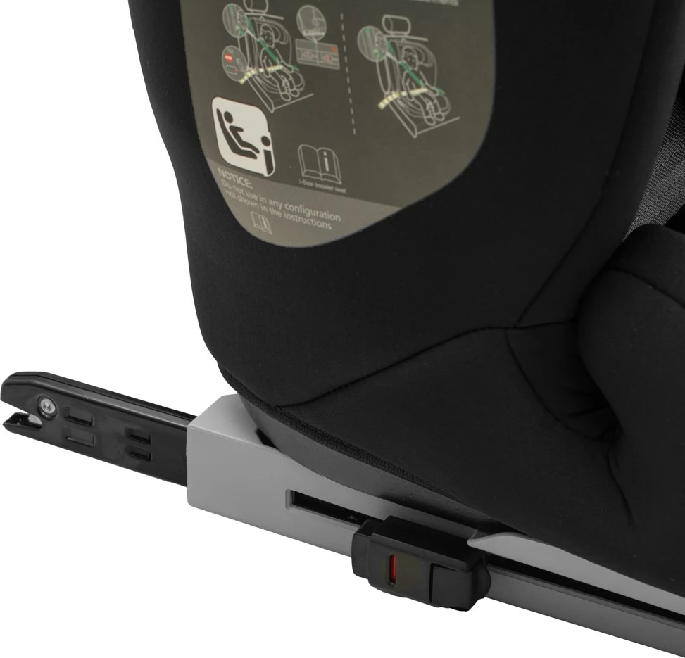 Ulëse makine për fëmijë, BABY MIX, Hero Pro Ultra i-Size, 76–150 cm, ISOFIX, e zezë