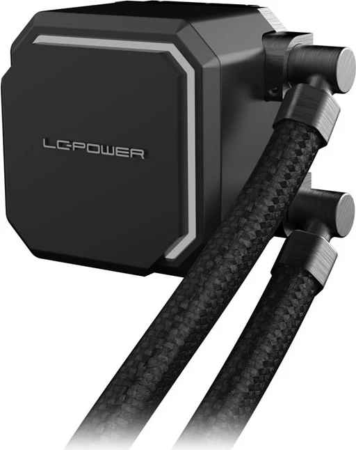 Ftohës uji all-in-one LC-Power LC-CC-280-B-ARGB, 280W, 2x140mm, ARGB, i zi