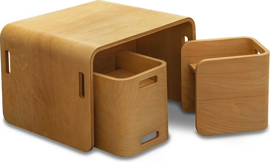 Set tavoline me karrige (3 pjesë), Skye Decor, Flexy Table Set