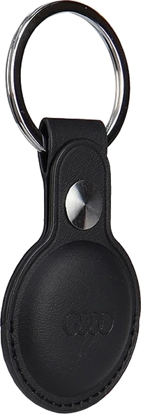 Mbështjellës Audi për AirTag, lëkurë sintetike, i zi