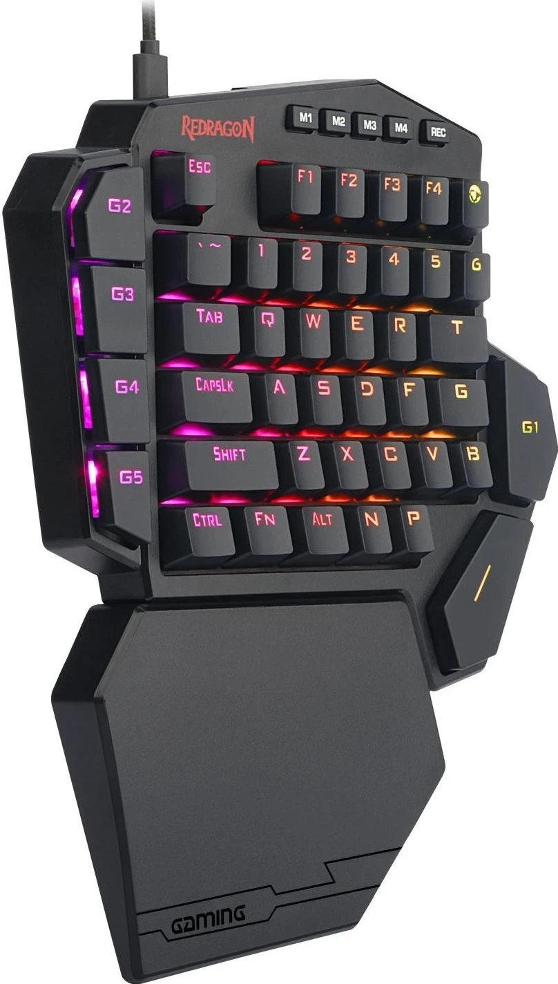 Tastierë për një dorë Redragon K585 DITI, me RGB