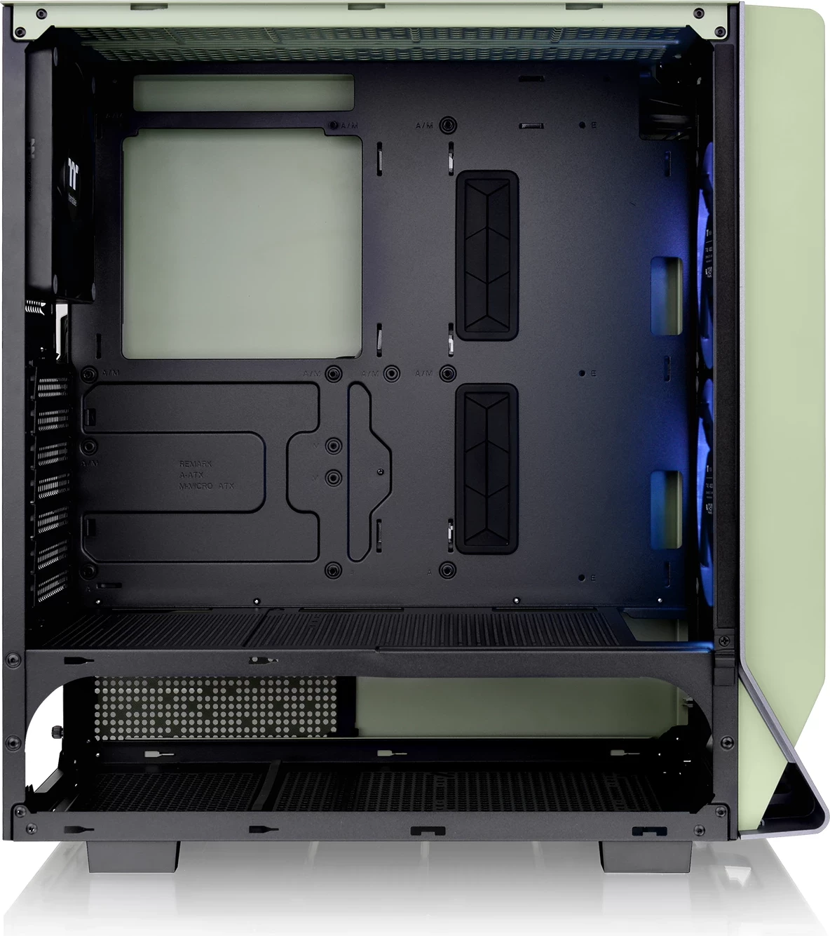 Kasë Thermaltake Ceres 300 TG ARGB, Midi Tower, Matcha Green