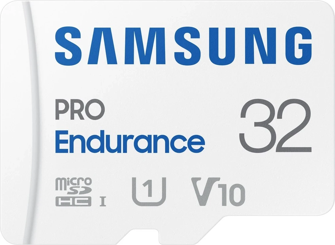 Kartë memorie Samsung PRO Endurance microSDHC 32GB, versioni 2022