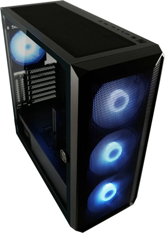 Kasë LC-Power Gaming 804B, Midi Tower, ATX, micro ATX, Mini-ITX, e zezë