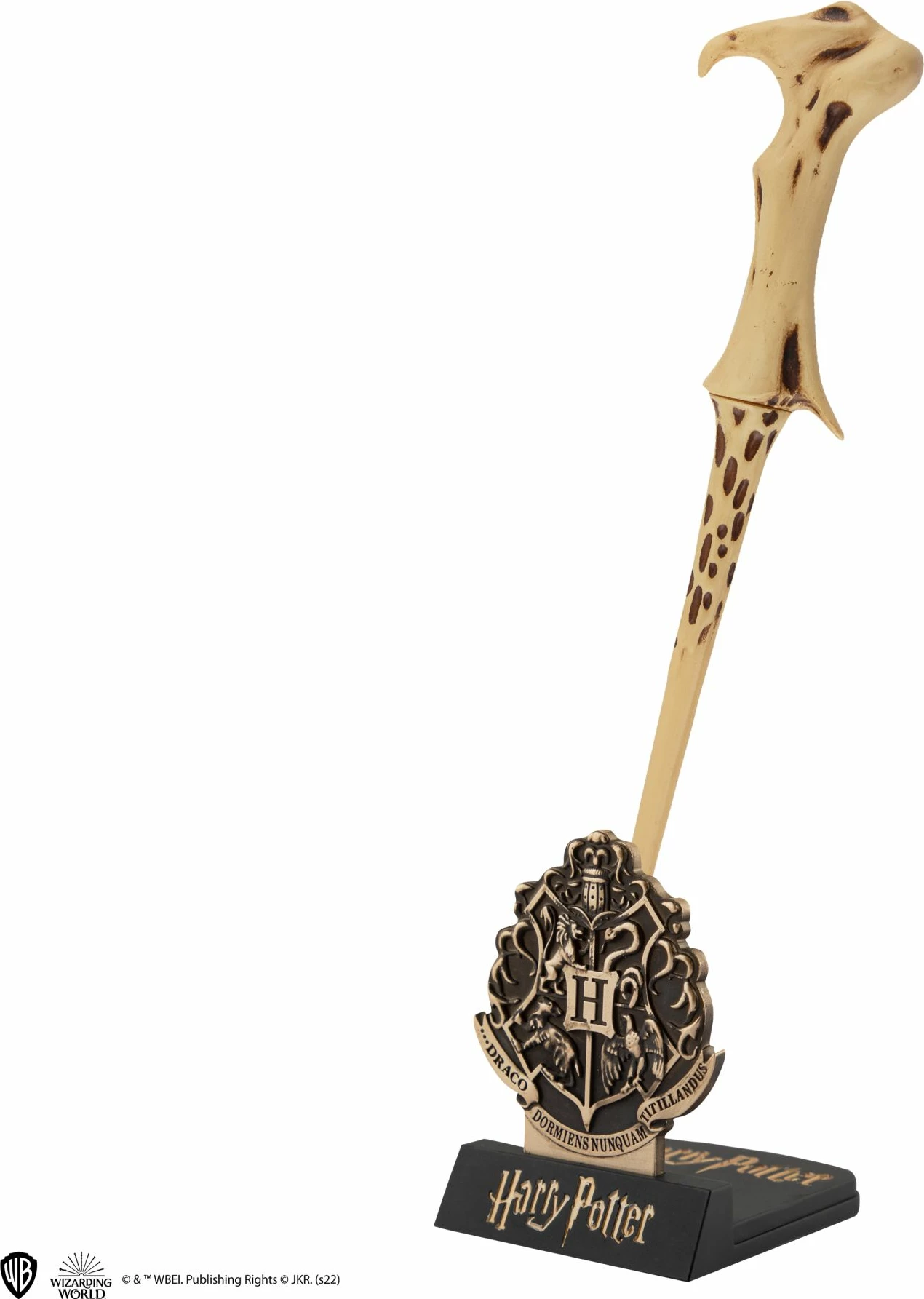 Stilolaps Cinereplicas Lord Voldemort (Harry Potter) 25.2 cm, set me mbajtëse dhe badge (në kuti)