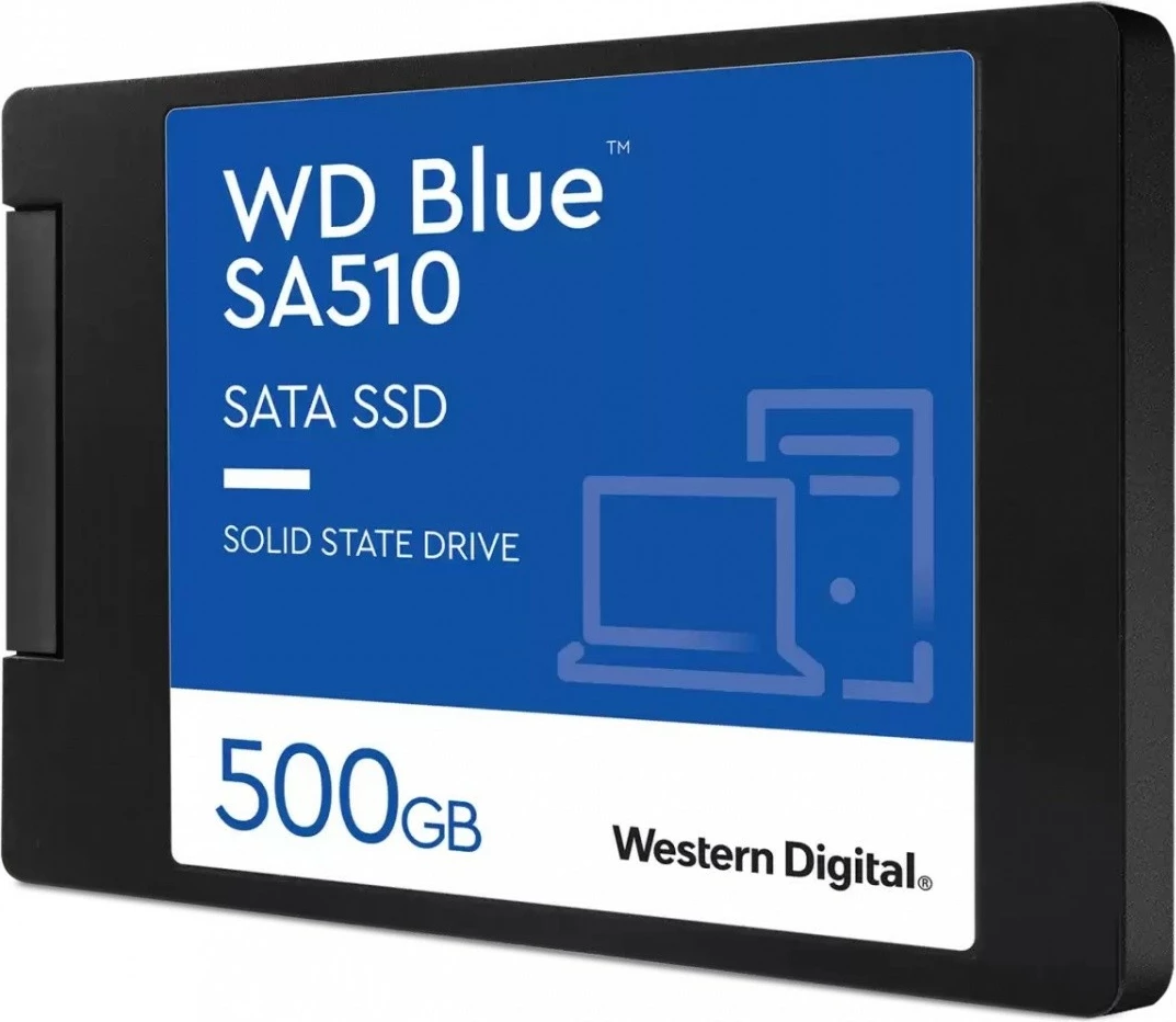 SSD Western Digital WD Blue SA510, 500GB, 2.5 inç, SATA, i zi