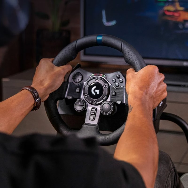 Timon lojrash Logitech për gaming, i zi
