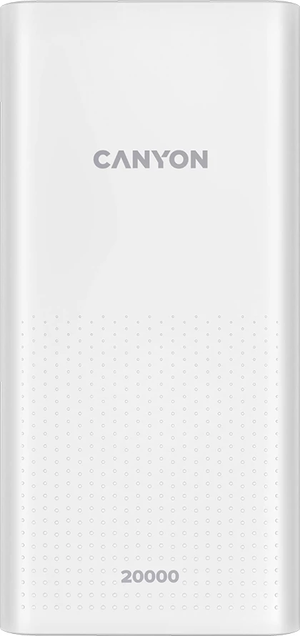Power bank CANYON PB-2001 20000 mAh e bardhë