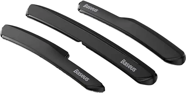 Set mbrojtës bumper për makinë Baseus T-Space, 6 copë, e zezë