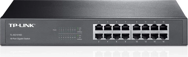 Switch TP-Link TL-SG1016D, 16 Porta LAN