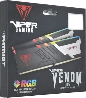 RAM Memorje Patriot Memory Viper RGB PVVR532G640C32K, 32 GB DDR5 6400 MHz