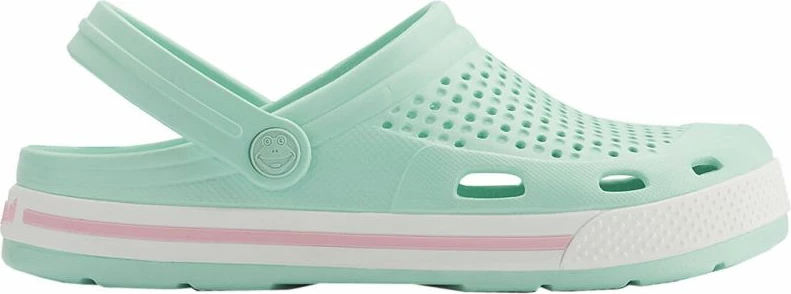 Këpucë Coqui Lindo për femra, të bardha dhe të gjelbra