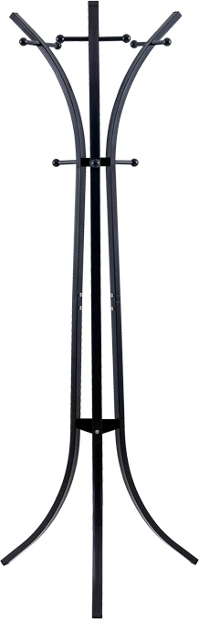 Varëse rrobash metalike, ngjyrë e zezë, 51x63x175 cm