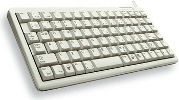 Tastierë Cherry G84-4100, Mini, USB/PS2, Gri
