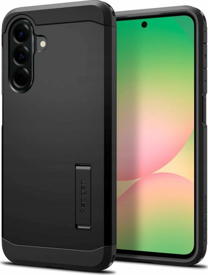 Mbështjellës Spigen Tough Armor ACS09294 për Samsung Galaxy A56 5G, MagSafe, me mbajtëse, i zi