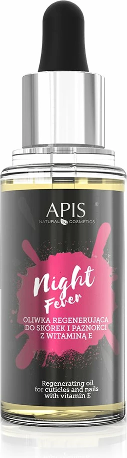 Vaj ushqyes për thonj dhe kutikula APIS Night Fever për femra 30ml