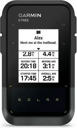 GPS portativ Garmin eTrex Solar, i zi