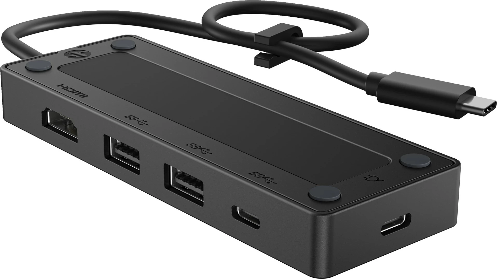 Hub udhëtimi HP USB-C, 86S97AA, i zi